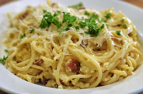 spaghetti alla carbonara